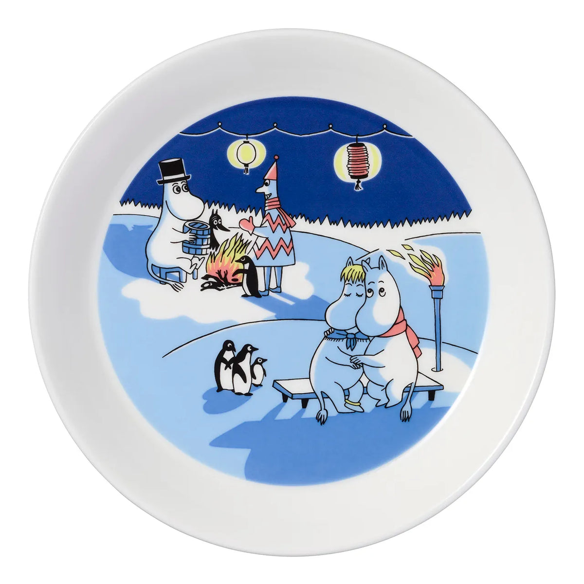 Moomin Plate: Winter Bonfire (2024)