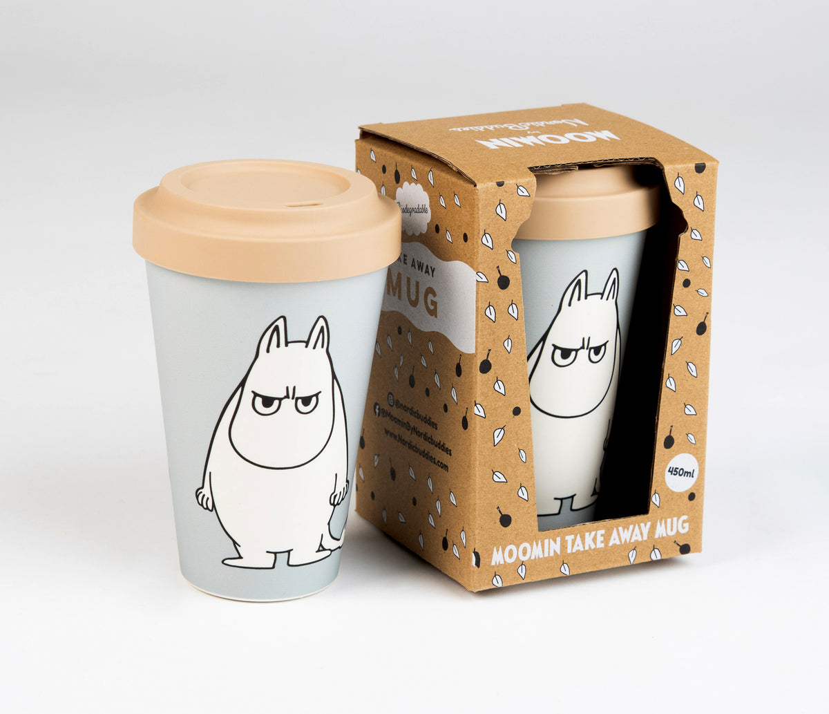 Take-away Moomin Mug: Moomintroll’s Temper (0.45 L)