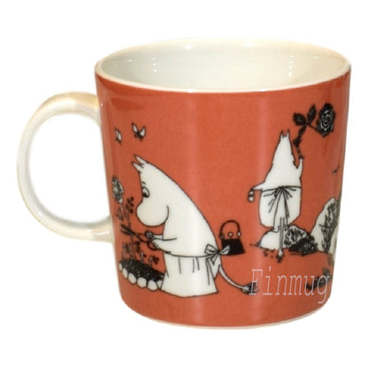 Moomin mug: Dark Rose, Moominmamma (1991-1999)
