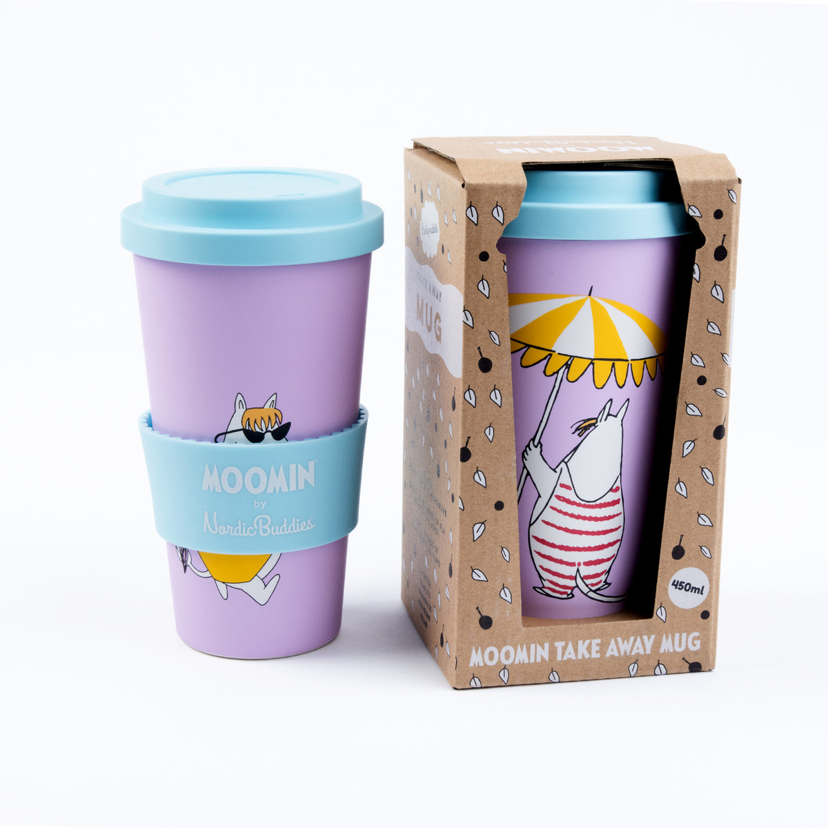 Take-away Moomin mug: Snorkmaiden on the Beach (0.45L)