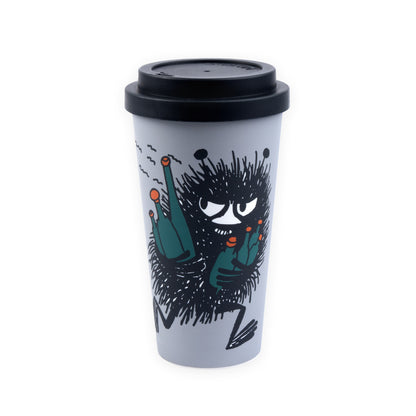 Take-away Moomin Mug: Stinky’s Escape, Grey (0.45 L)