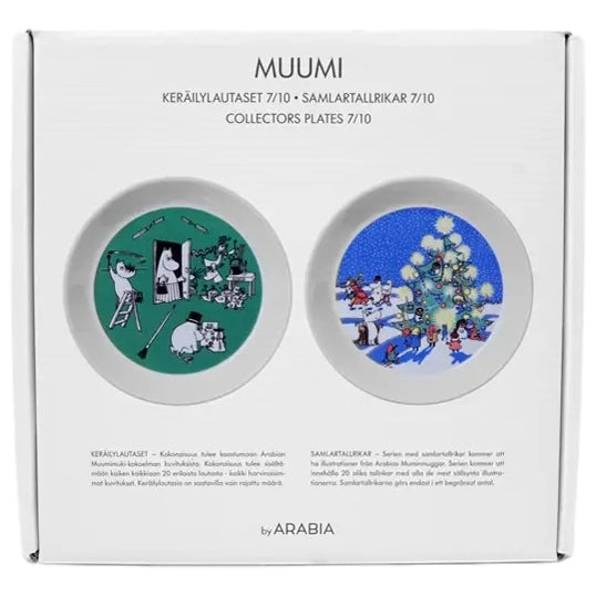Muminsamlartallrikar: 7/10 Ritning och Jul (2021)