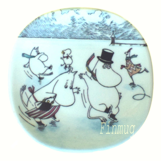 Moomin Wall Plate: On Slippery Ice (2002-2004)